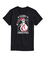 Airwaves Men's Nightmare Before Christmas Scary Short Sleeve Tee