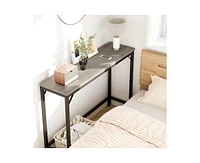 gaomon Console Table, Narrow Sofa Table Measuring 39.4", Perfect for Placing Behind a Couch in The Living Room, Ideal As an Industrial Hallway Table f