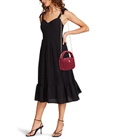 Anne Klein Rounded Ruched Small Crossbody Bag