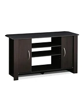 Furinno Econ Tv Stand Entertainment Center- Espresso - 22.8 x 42.1 x 13.5 in.