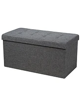 Gouun 31.5 Inch Fabric Foldable Storage with Removable Bin
