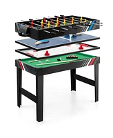 Gouun 4-in-1 Multi Game Table with Pool Billiards