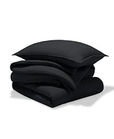 Bare Home Track Stitch Comforter Set