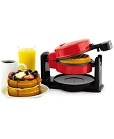 MegaChef 5" Non-Stick Electric Flip Belgian Waffle Maker