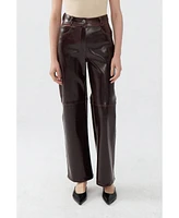 Nocturne Women's Faux Leather Pants