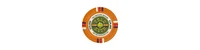 Slickblue Gold Rush Poker Chips 25-Pack - Clay Composite, Premium Quality