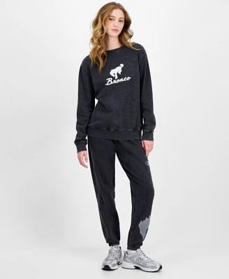 Love Tribe Juniors Ford Bronco Crewneck Sweatshirt Jogger Sweatpants