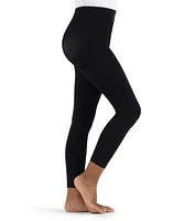 Capezio Girls Footless Tight w Self Knit Waist Band