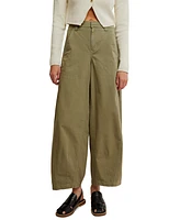 Free People Women's Rylee Chino Wide-Leg Pants