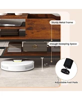 Gouun Lift Top Table with Hidden Compartment and Removable Storage Shelf