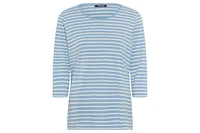 Olsen Women's 100% Cotton Striped T-Shirt