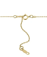 Macy's Cultured Freshwater Pearl (4mm 9mm) Pendant Necklace in 10k Yellow Gold, 18" + 2" extender