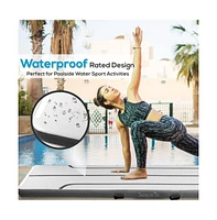 SereneLife 13 ft. Tumbling Gymnastics Inflatable Air Mat with Electric Air Pump