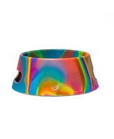 Silipint Aqua-Fur Dog Bowl 18oz: Hippie Hops