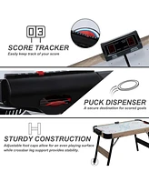 Inolait 48" Mid-Size Indoor Folding Hockey Table Sports Gaming Set Powered by Air