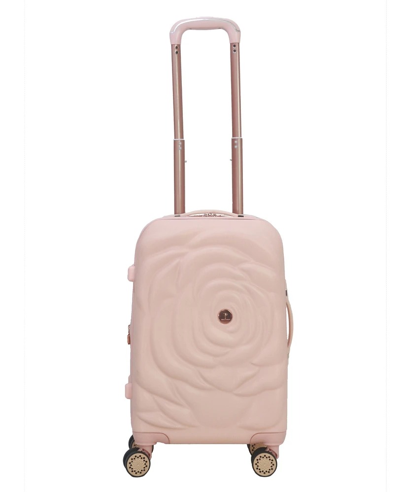 Thalia Sodi Rose Flower 22" Carry-on Expandable Luggage