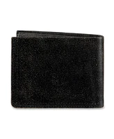 Levi's Men's Rfid Rugged Leather Passcase Bifold Wallet