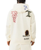 True Religion Men's Relaxed Fit Patch Graphic Hoodie