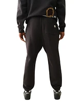 True Religion Men's Relaxed Fit Patch Jogger Pants