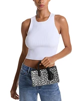 Michael Michael Kors Scarlett Cheetah Print Calf Hair Small East West Crossbody