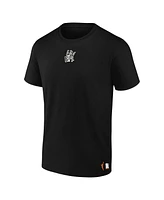 Round21 Men's and Women's Black Wnba Respect T-Shirt