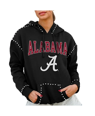 Gameday Couture Women's Black Alabama Crimson Tide Studded Pullover Hoodie