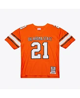 Mitchell & Ness Men's Barry Sanders Orange Oklahoma State Cowboys 1987 Replica Jersey