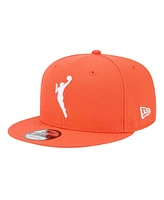 New Era Men's Orange Wnba Logowoman 59FIFTY Snapback Hat
