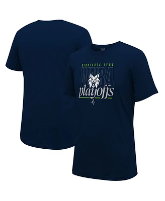 Stadium Essentials Men's and Women's Navy Minnesota Lynx 2024 Wnba Playoffs Roar T-Shirt