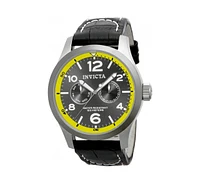 Invicta Men's I-Force Quartz 3 Hand Charcoal Dial Watch