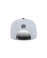 New Era Men's Gray Las Vegas Raiders 2024 Inspire Change A-Frame 9FIFTY Snapback Hat