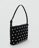 Mango Women's Decorative Studs Bag