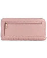 Guess Kori Slg Large Zip Around Wallet