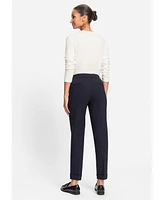 Olsen Women's Lisa Fit Cropped Pull-On Jersey Pant