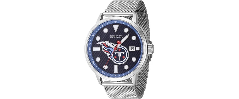 Invicta Men's 47998 Nfl Tennessee Titans Quartz Multifunction Blue Dial Watch