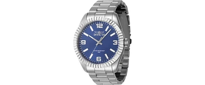 Invicta Men's 47451 Specialty Quartz 3 Hand Blue Dial Watch