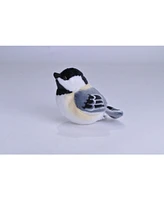 Wild Republic Audubon Bird Black Capped Chickadee Stuffed Animal, 5.5 Inches