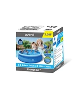 Jleisure Ft x 30" Prompt Set Inflatable Outdoor Backyard Swimming Pool