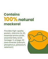 Almo Nature Hqs Complete Cat 12pk (9.87oz): Mackerel Recipe W/ Sweet Potatoes In Gravy