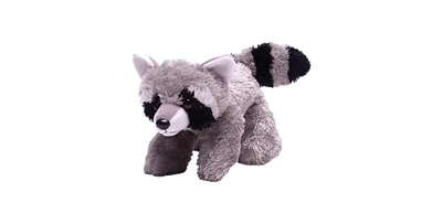 Wild Republic Hug'ems Raccoon Stuffed Animal, 7 Inches