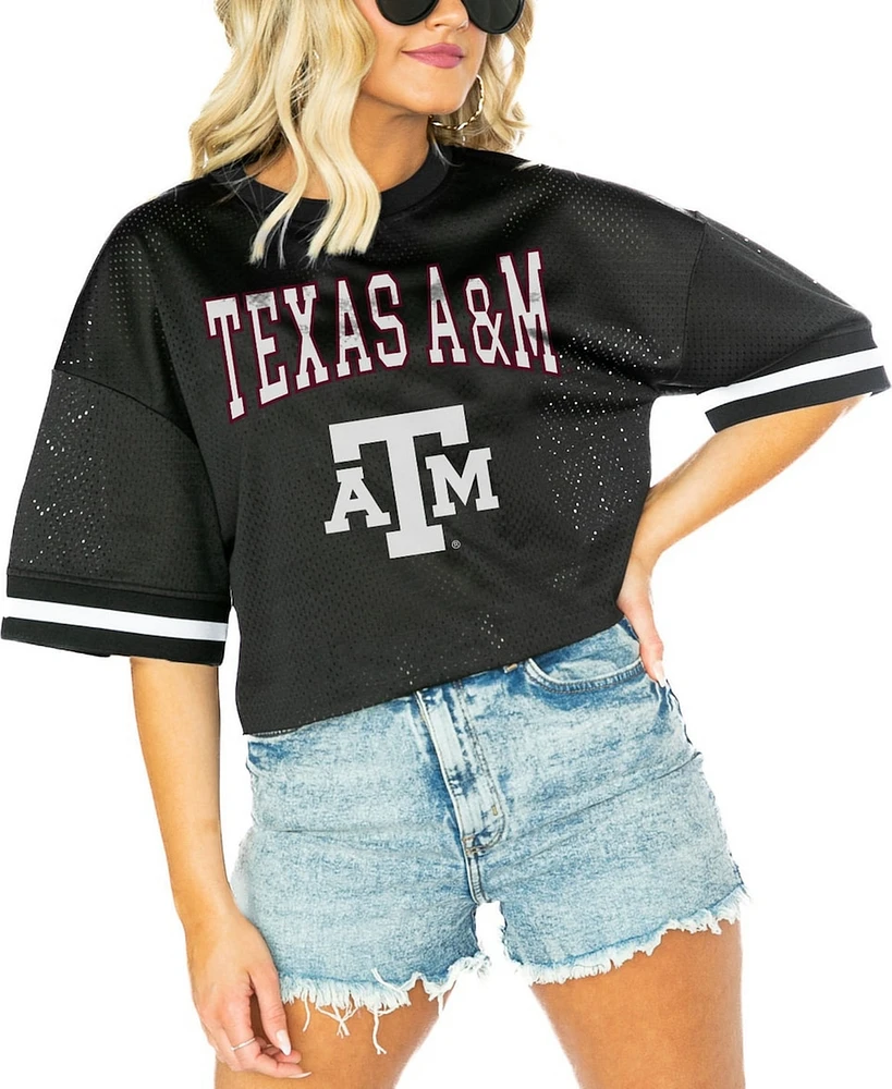 Gameday Couture Women's Black Texas A M Aggies Game Face Fashion Jersey