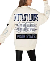 Gameday Couture Women's Cream Penn State Nittany Lions Slay Pullover Sweatshirt