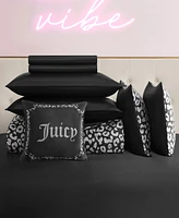 Juicy Couture Satin Leopard -Pc. Comforter Set