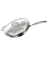 Cuisine::pro Iconix 12.5" Stainless Steel Wok