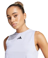 Adidas Women's Power Boxy 3-Stripes Tank Top