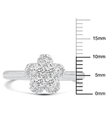 Diamond Engagement Ring (1/2 ct. t.w) in 14k White Gold