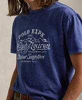 Polo Ralph Lauren Men's Classic-Fit Slub Jersey Graphic T-Shirt