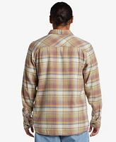 Quiksilver Men's Vestry Stretch Flannel Long Sleeve Shirt