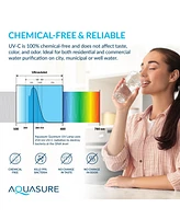 Aquasure Quantum Series | 12 Gpm Whole House Ultraviolet Uv Replacement Quartz Sleeve Tube Af-UV12-sleeve, Compatible with As-UV12S