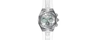 TechnoMarine Invicta Women's Tm-523005 Reef Quartz Chronograph Antique Silver, Turquoise Dial Watch